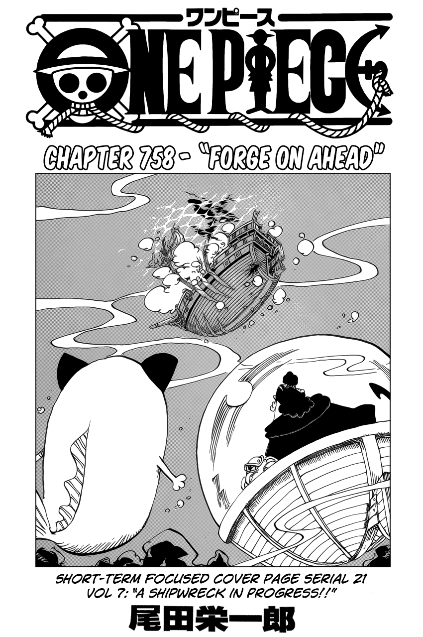 One Piece, Chapter 758 image 02